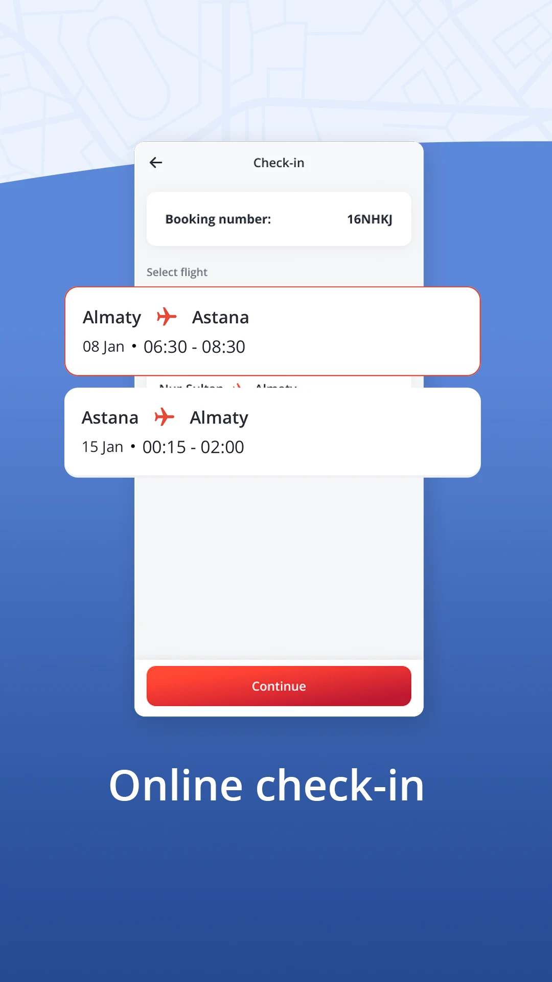 FlyArystan: buy flight tickets screenshot