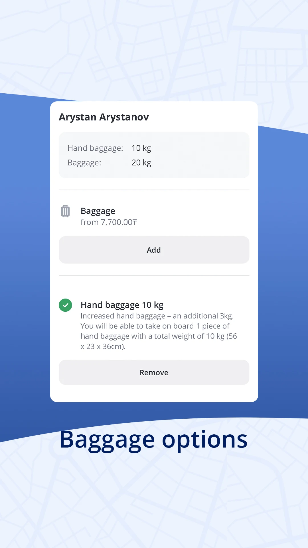FlyArystan: buy flight tickets screenshot