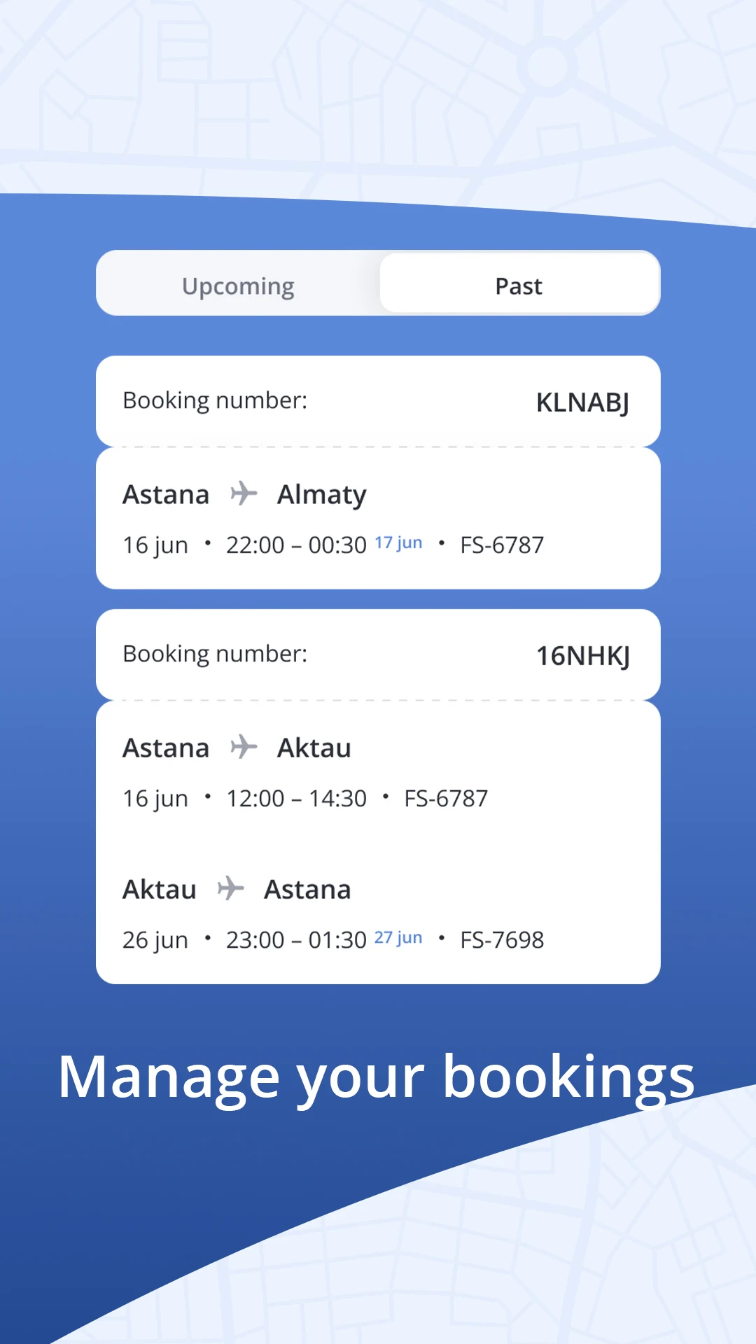 FlyArystan: buy flight tickets screenshot